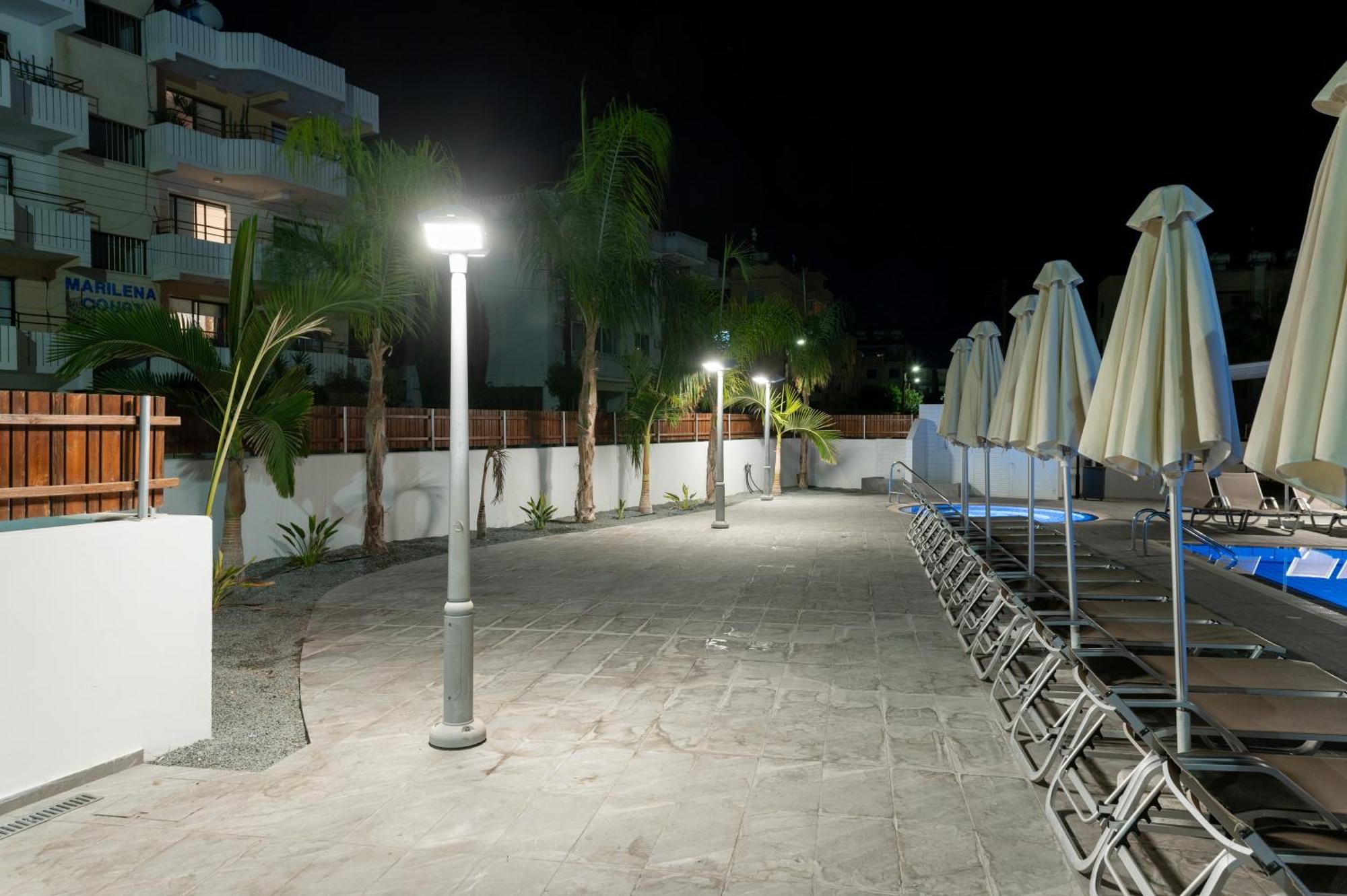 Kefalos Damon Hotel Apartments Paphos Ngoại thất bức ảnh